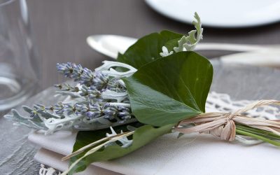 Rustic dream in a napkin