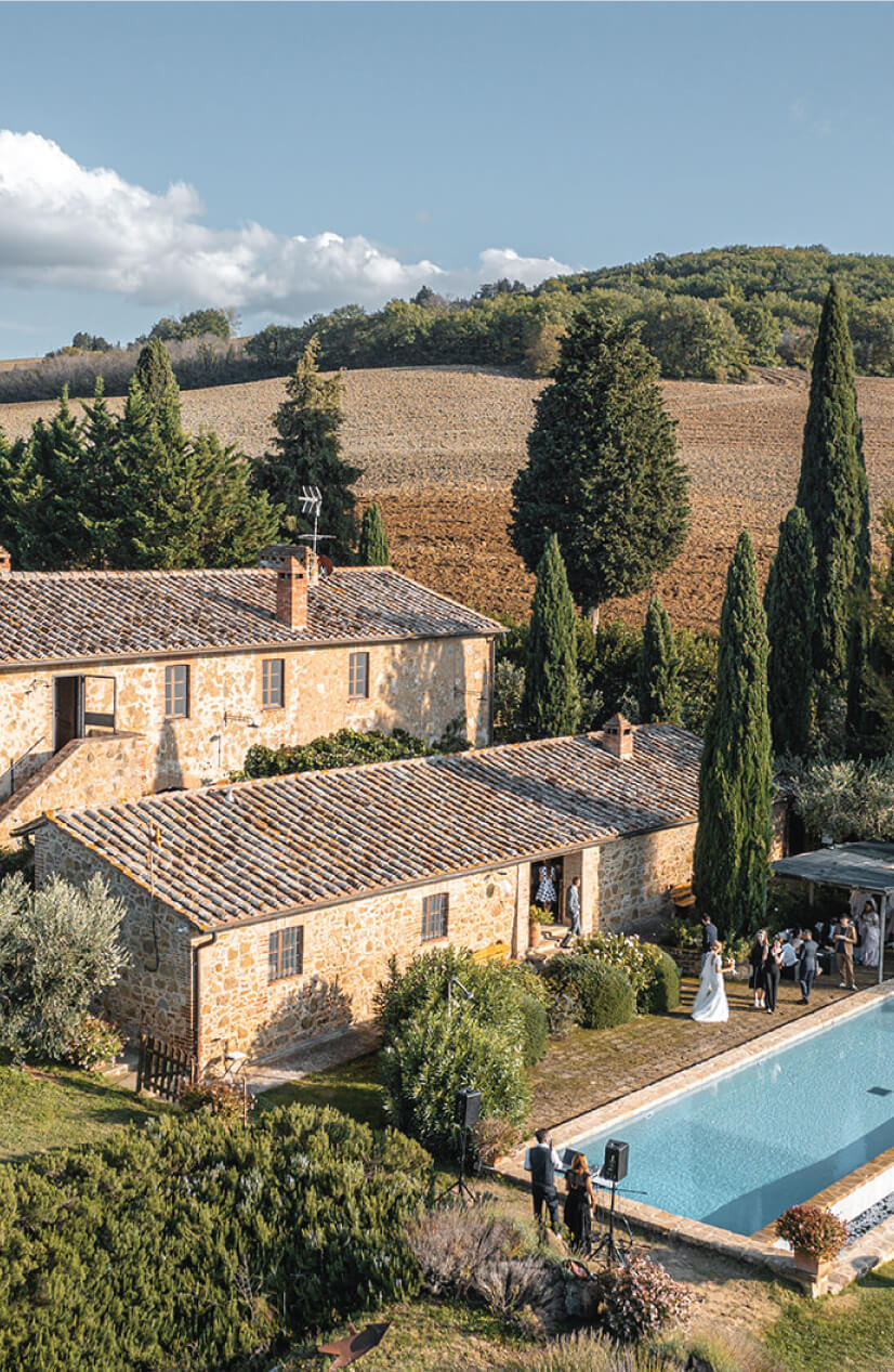 Villa Laura wedding in tuscany